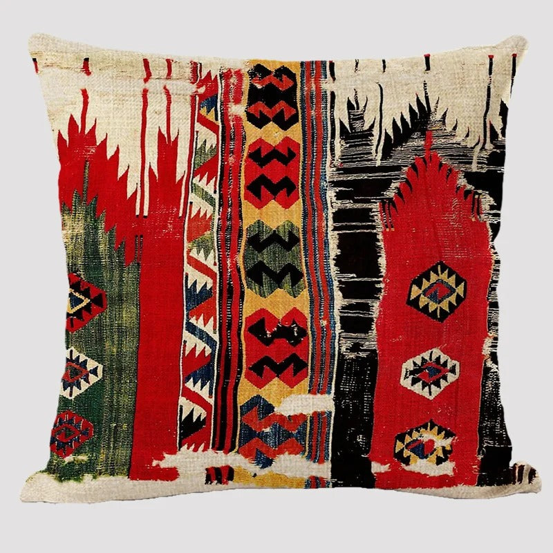 Skanto | BohoLoom Multicolored Linserviett | Boho-Chic Design | Dekor for Stue & Soverom