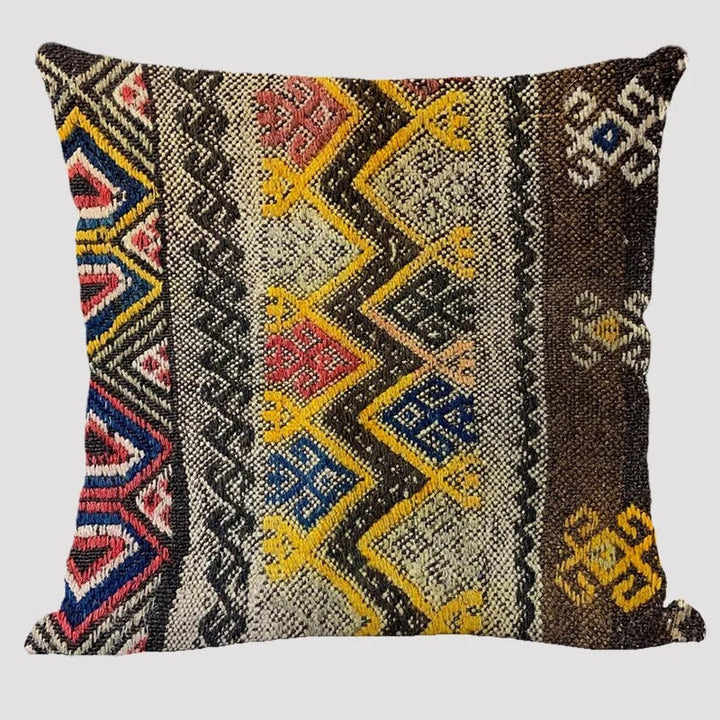 Skanto | BohoLoom Multicolored Linserviett | Boho-Chic Design | Dekor for Stue & Soverom