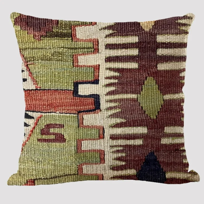 Skanto | BohoLoom Multicolored Linserviett | Boho-Chic Design | Dekor for Stue & Soverom