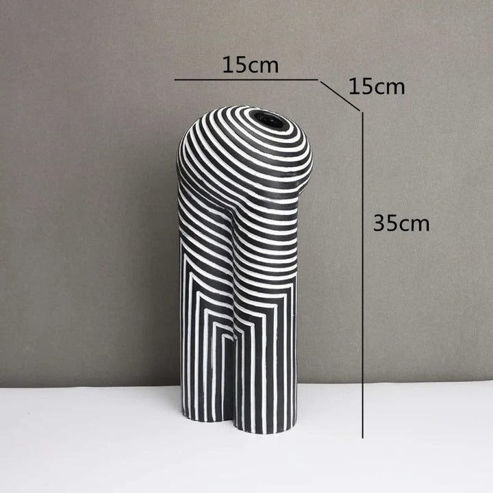 Skanto | Vase med abstrakt geometri