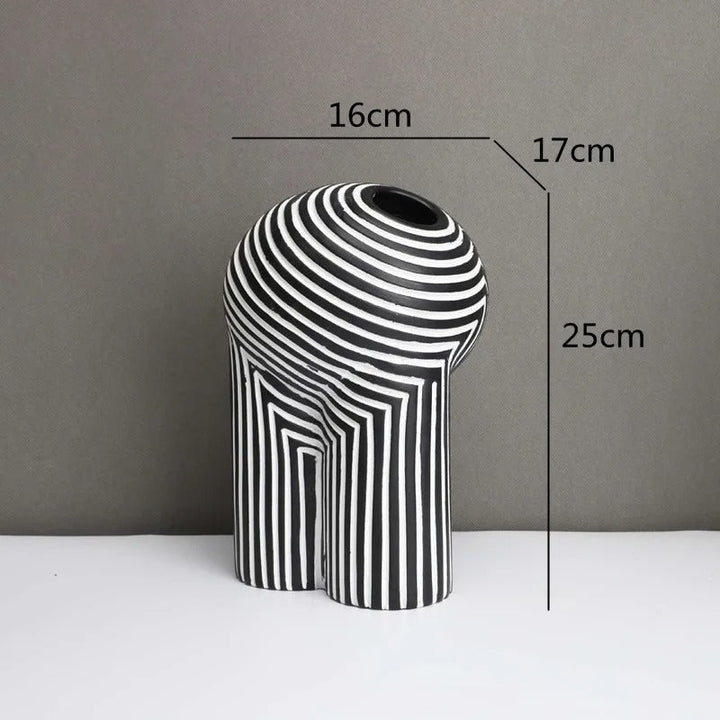 Skanto | Vase med abstrakt geometri