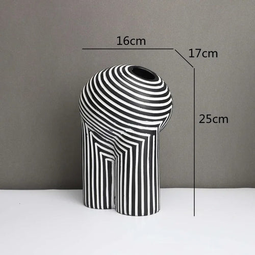 Skanto | Vase med abstrakt geometri