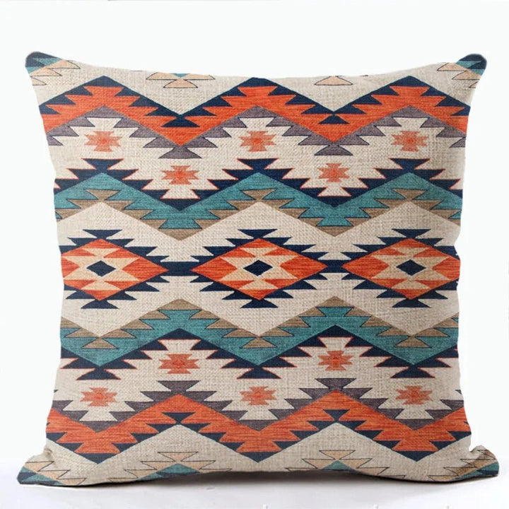 Skanto | BohoLoom Multicolored Linserviett | Boho-Chic Design | Dekor for Stue & Soverom
