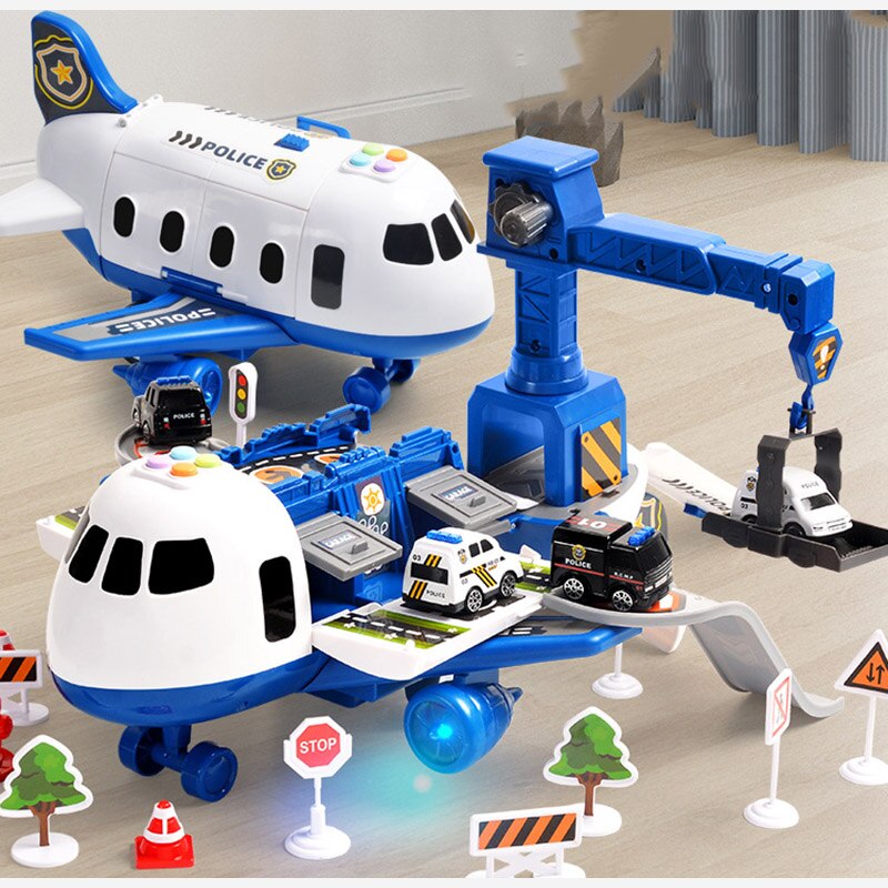 Skanto | SkyExplorer Flyset - 20-dels Rollelek & Byggesett for Barn