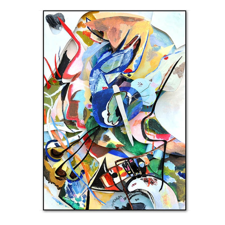 Vintage Wassily Kandinsky Berømt Abstrakt Maleri - Lerretsbilde