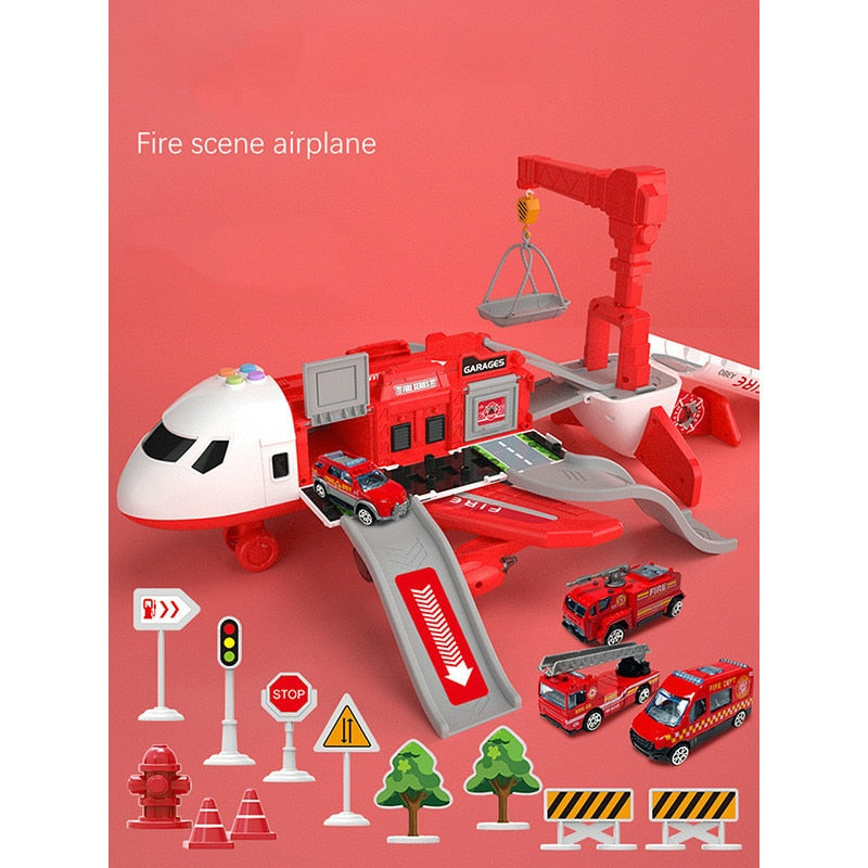 Skanto | SkyExplorer Flyset - 20-dels Rollelek & Byggesett for Barn