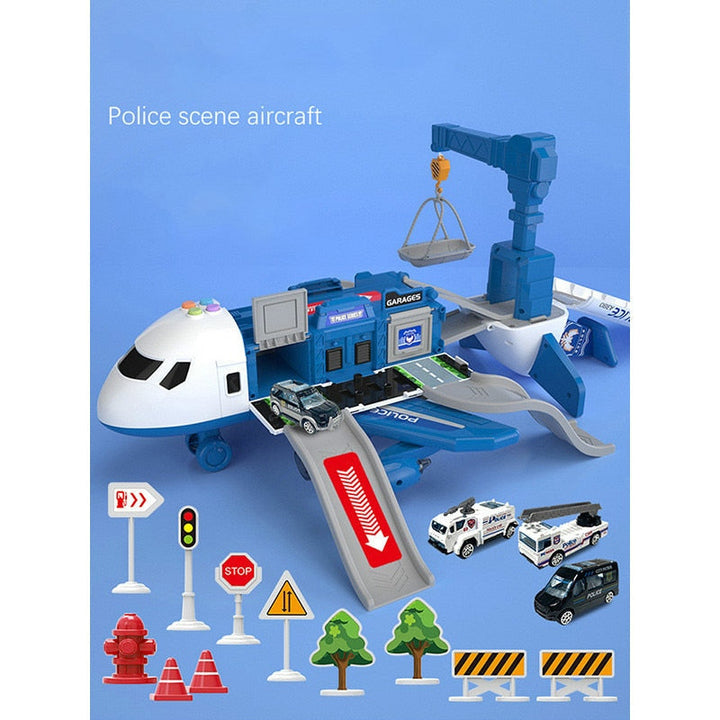 Skanto | SkyExplorer Flyset - 20-dels Rollelek & Byggesett for Barn