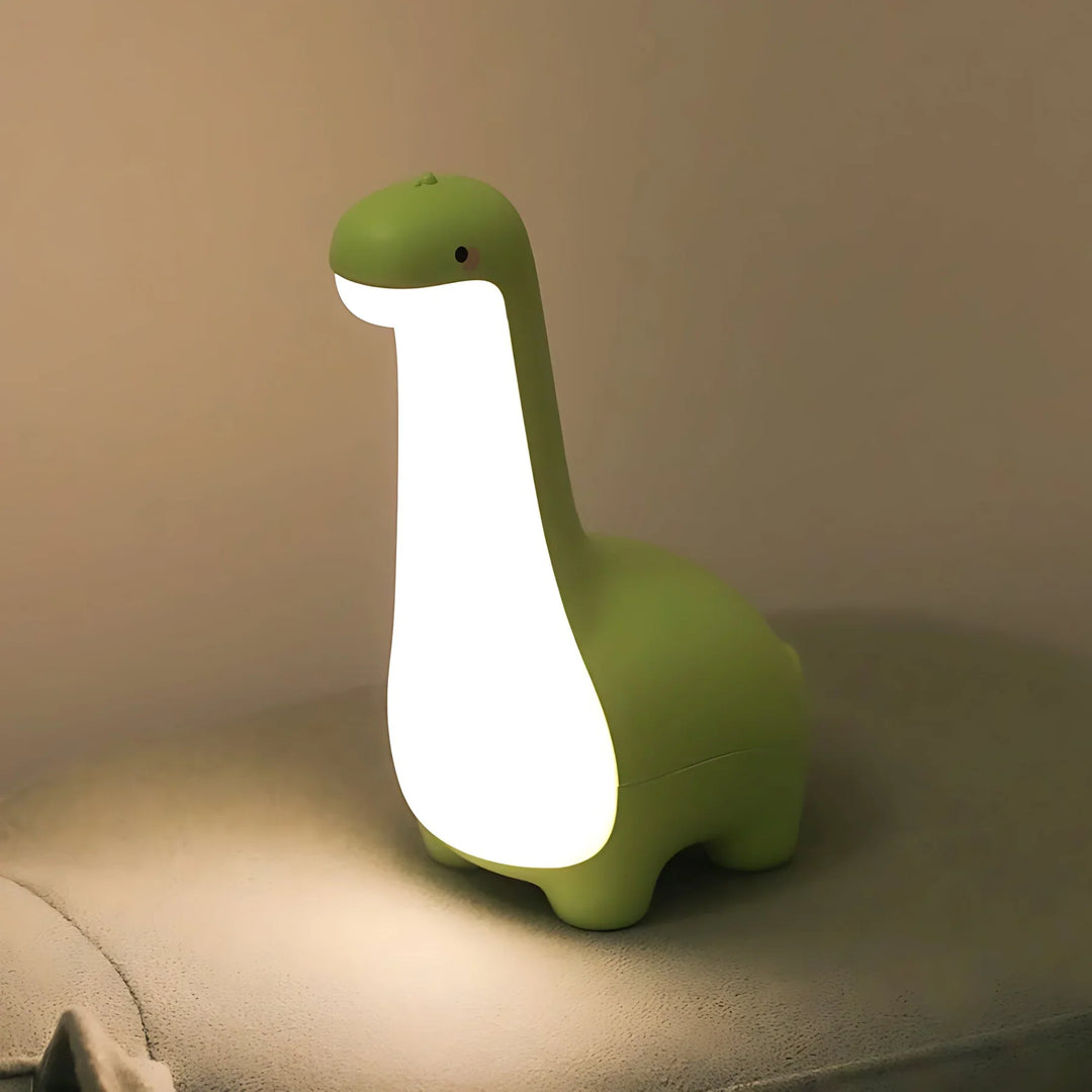 Skanto | LED Dinosaur Nattlys for Barn – Mykt Lys for Beroligende Netter
