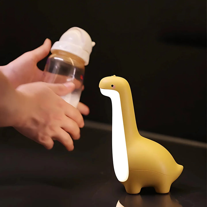 Skanto | LED Dinosaur Nattlys for Barn – Mykt Lys for Beroligende Netter