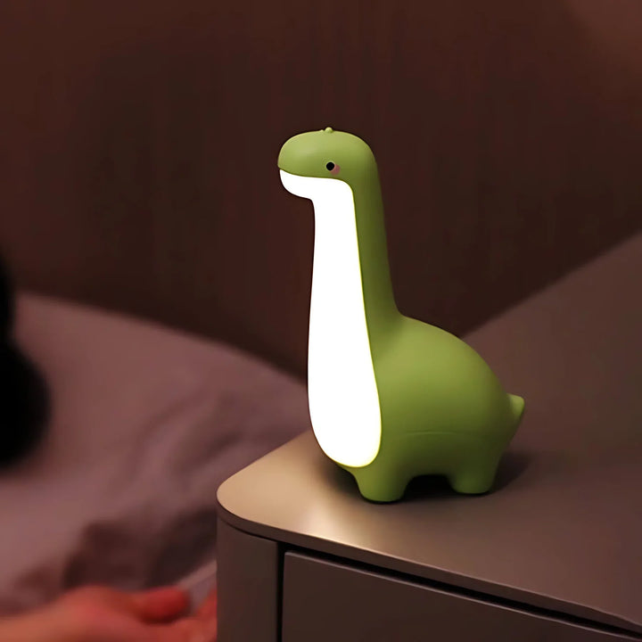 Skanto | LED Dinosaur Nattlys for Barn – Mykt Lys for Beroligende Netter