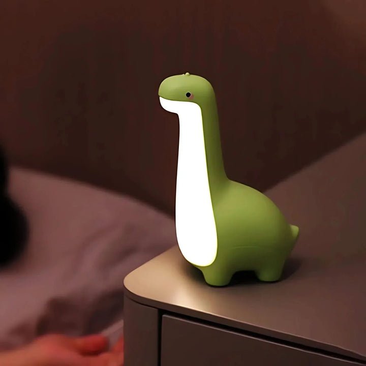 Skanto | LED Dinosaur Nattlampe for Barn med Myk Glød