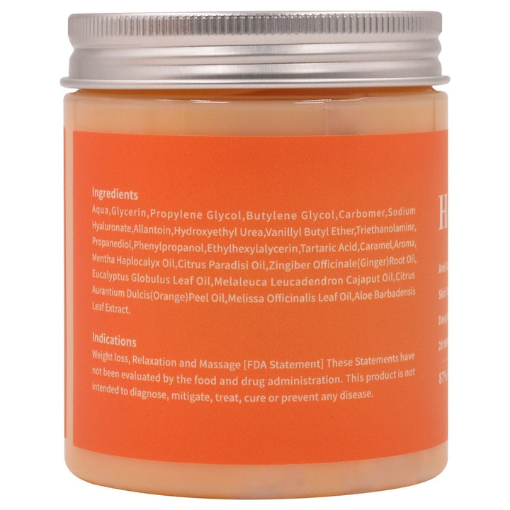 Skanto | Ultimate Shape Cream – øker fettforbrenning – reduserer cellulitter – 500 ml – veggklokke