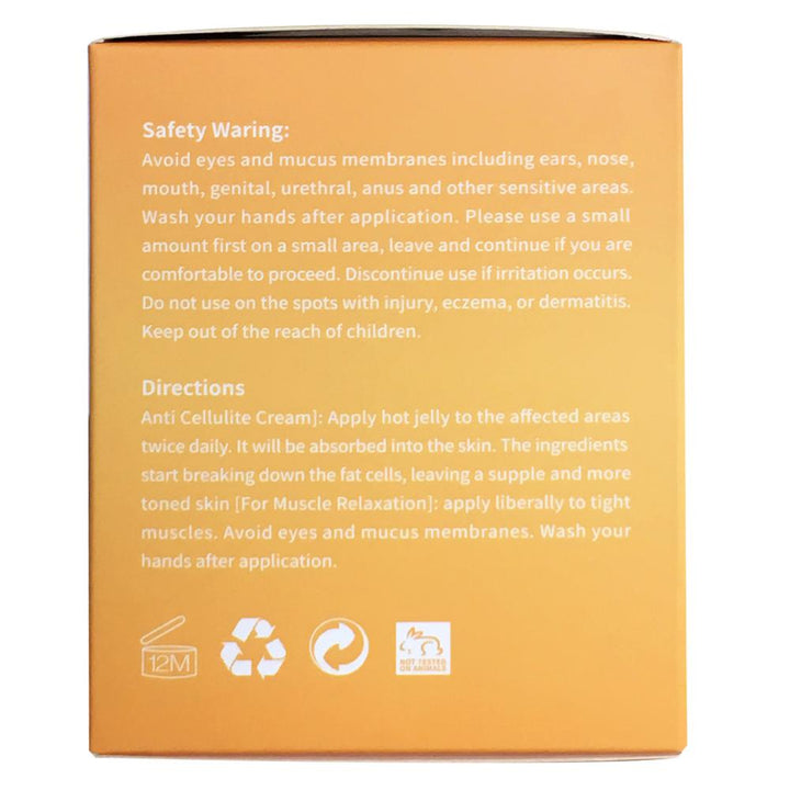 Ultimate Shape Cream – øker fettforbrenningen – reduserer cellulitter – veggklokke