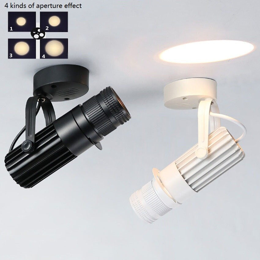 Verstellbarer LED-Deckenstrahler fra aluminium
