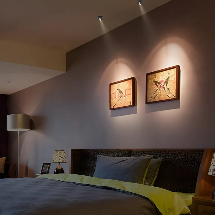 Skanto | LED Spotlight Justerbart Veggmontert