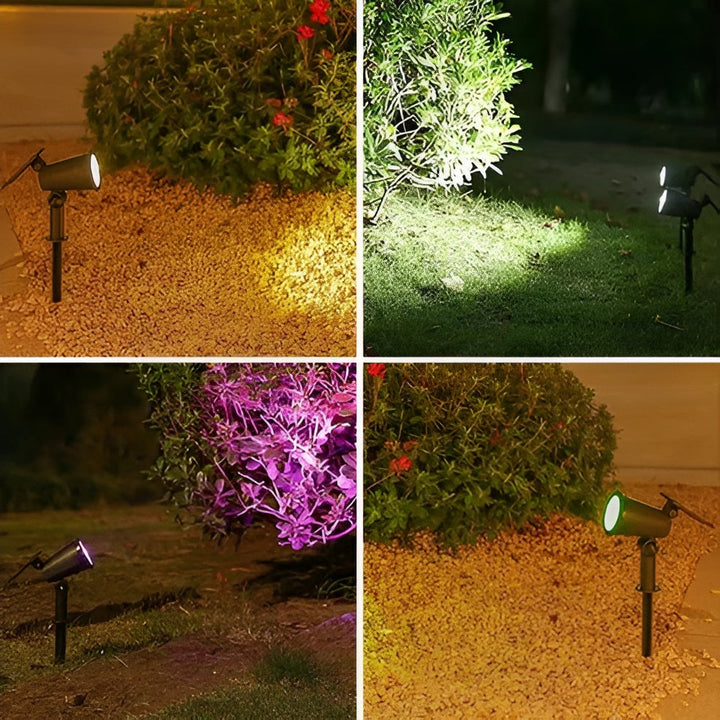 Solardrevne hage lys – Værbestandig & Energisparende | LED utendørsbelysning for hage & terrasse | Skanto