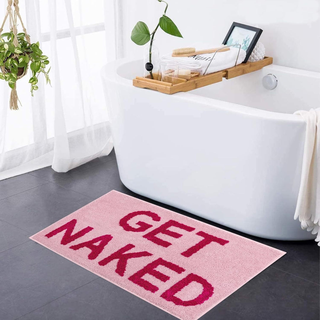 Skanto | Get Naked BadeMatte – Myk tuftet baderug