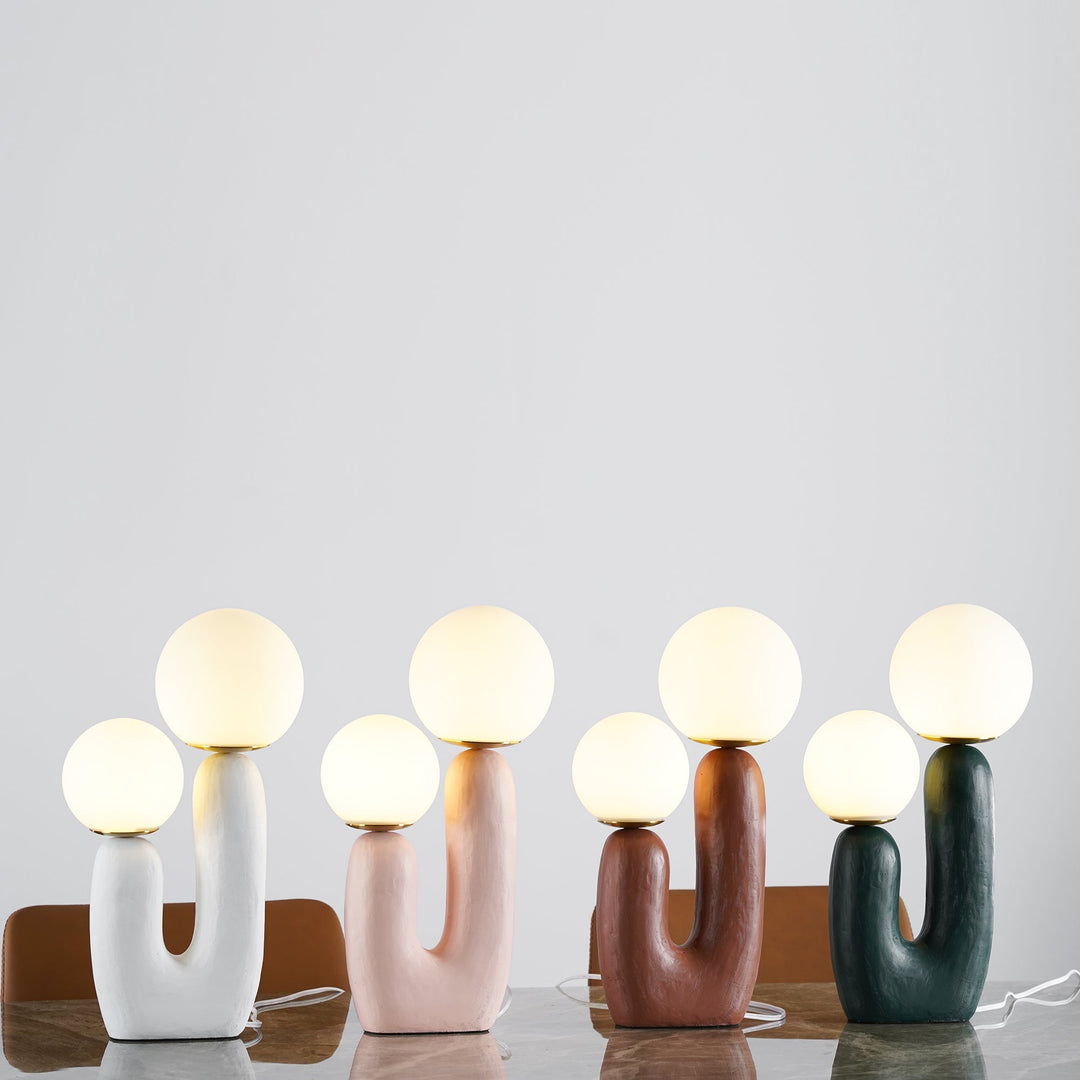 Skanto | Moderne Stil Bordlampe med Naturlig Akcent