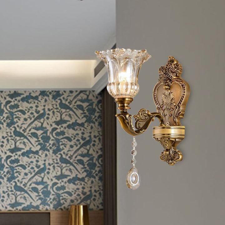 Skanto | Vintage Gull Vegglampe – Aureo