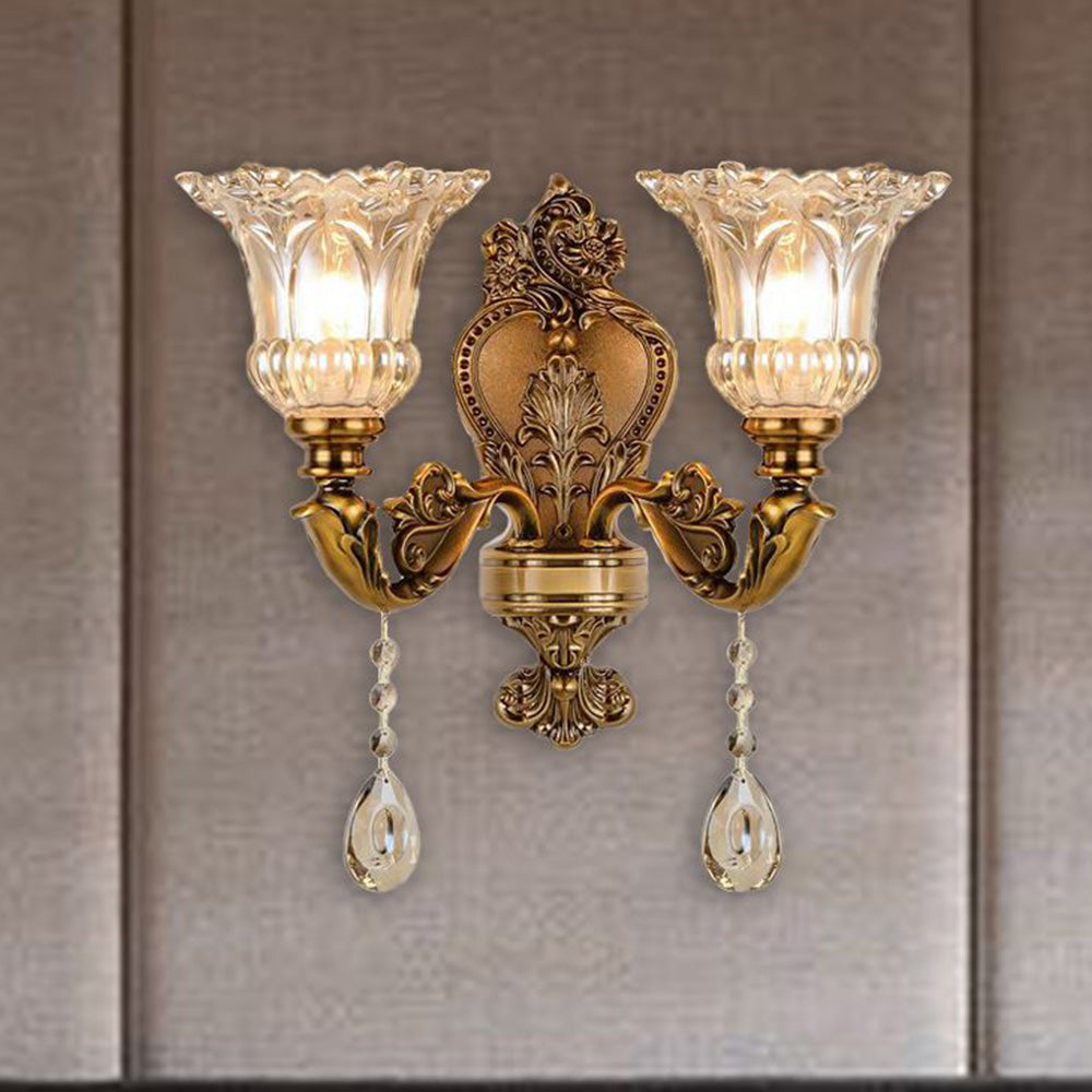 Skanto | Vintage Gull Vegglampe – Aureo