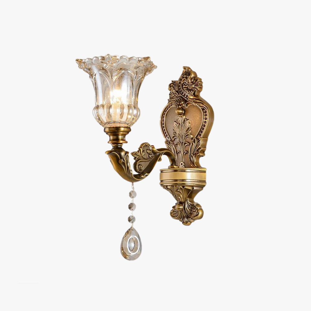 Skanto | Vintage Gull Vegglampe – Aureo