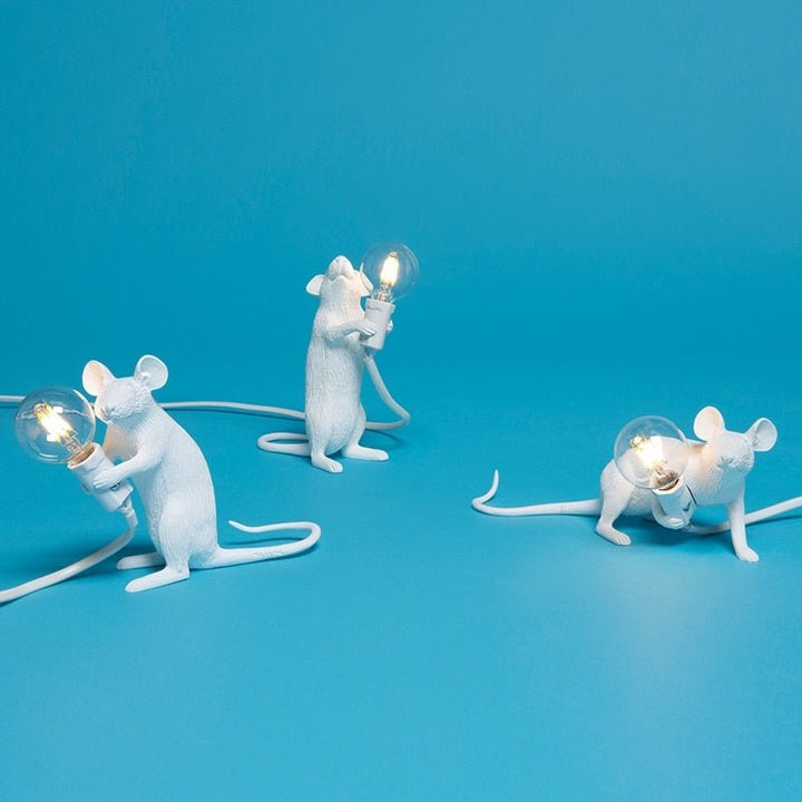 Skanto | Vintage Mouse LED Bordlampe