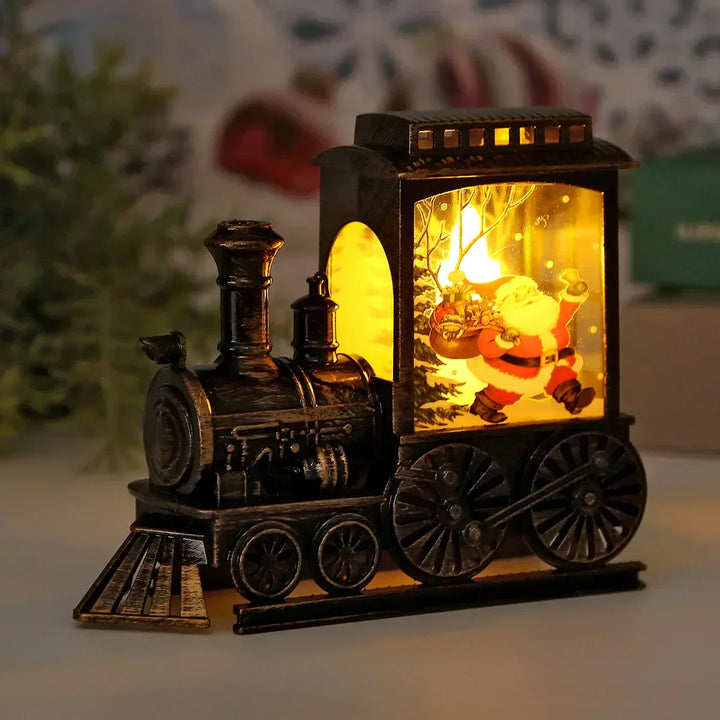Skanto | LED Lantern Vintage Train Light for Christmas