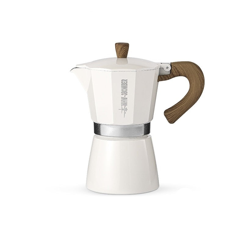 Vintage Tre Håndtak Espresso Maker Moka Pot Bryggeverktøy | Skanto