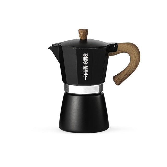 Vintage Tre Håndtak Espresso Maker Moka Pot Bryggeverktøy | Skanto
