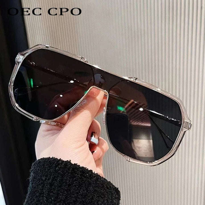 Skanto | VOGUEVIEW SHADES – Oversized firkantede solbriller med UV400 & fotokromatiske linser