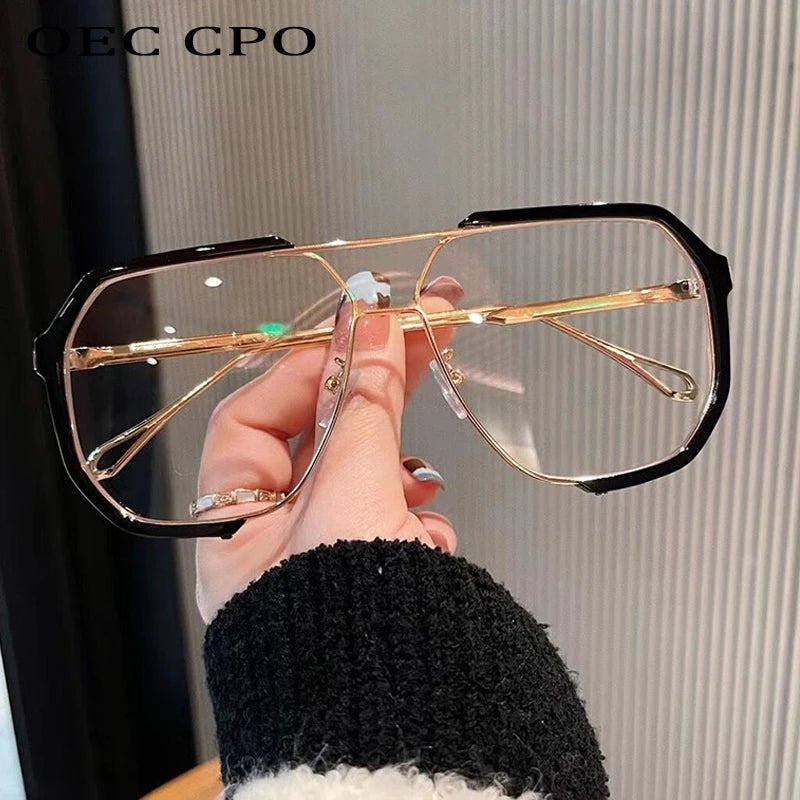Skanto | VOGUEVIEW SHADES – Oversized firkantede solbriller med UV400 & fotokromatiske linser