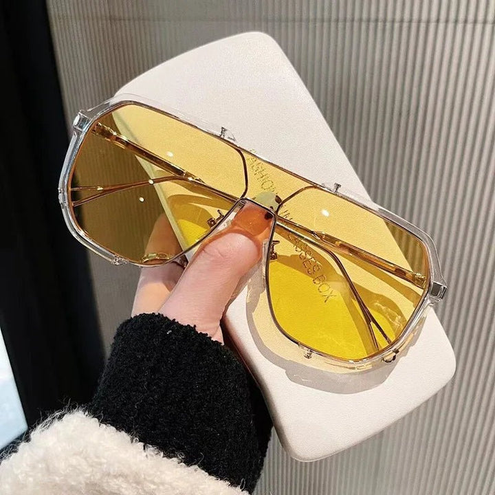 Skanto | VOGUEVIEW SHADES – Oversized firkantede solbriller med UV400 & fotokromatiske linser
