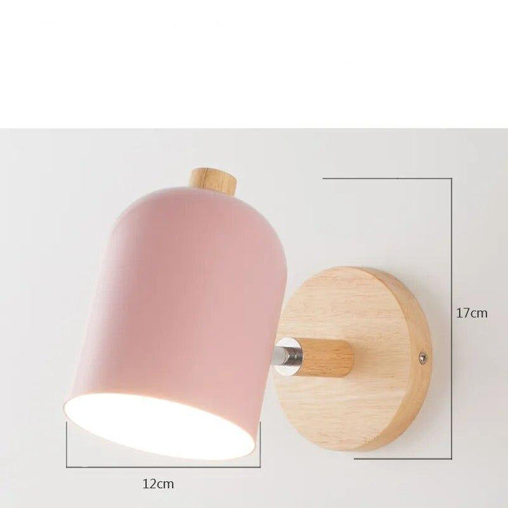 Skanto | LumoLight – Skandinavisk Vegglampe laget av Tre