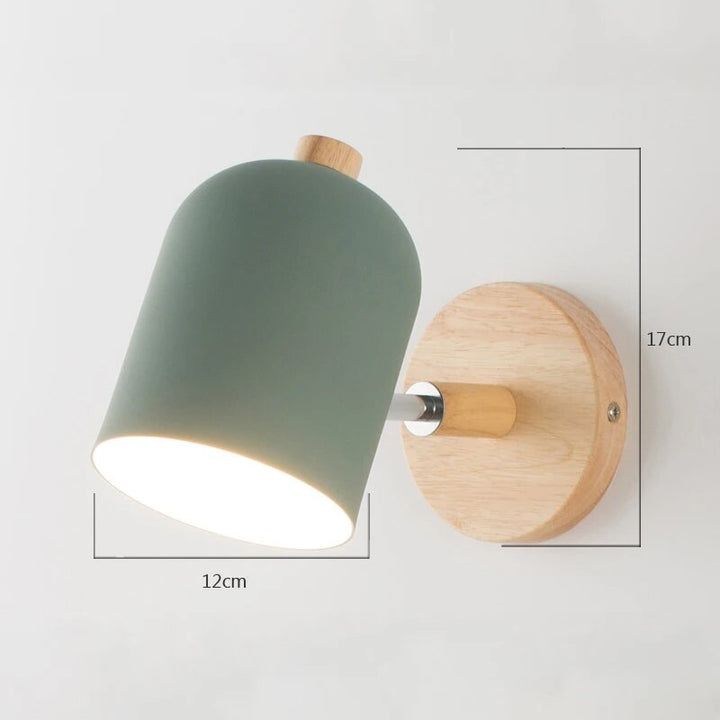 Skanto | LumoLight – Skandinavisk Vegglampe laget av Tre