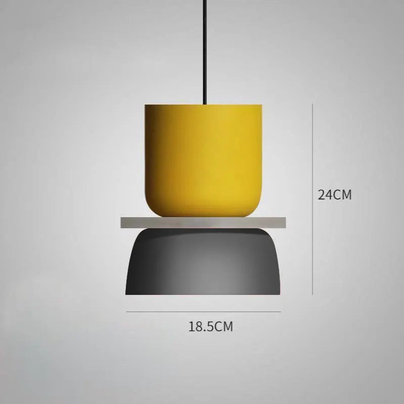 Skanto | LuminaGlow - Moderne Pendellampe i Skandinavisk Makron Stil
