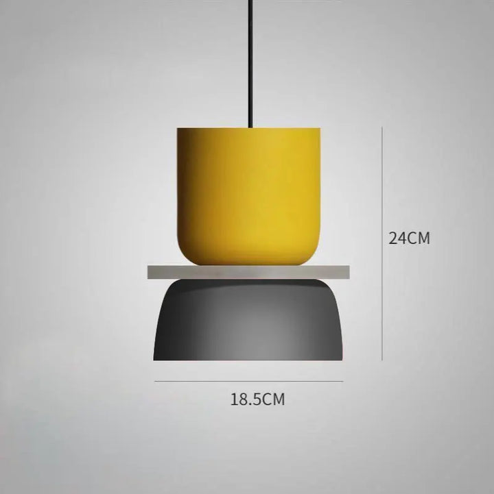 Skanto | LuminaGlow - Moderne Pendellampe i Skandinavisk Makron Stil