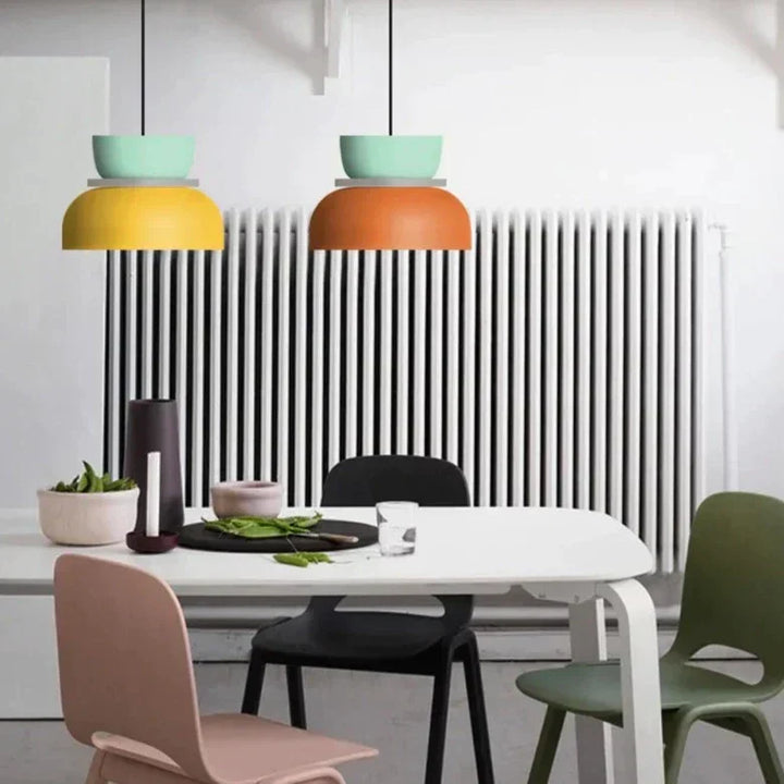 Skanto | LuminaGlow - Moderne Pendellampe i Skandinavisk Makron Stil