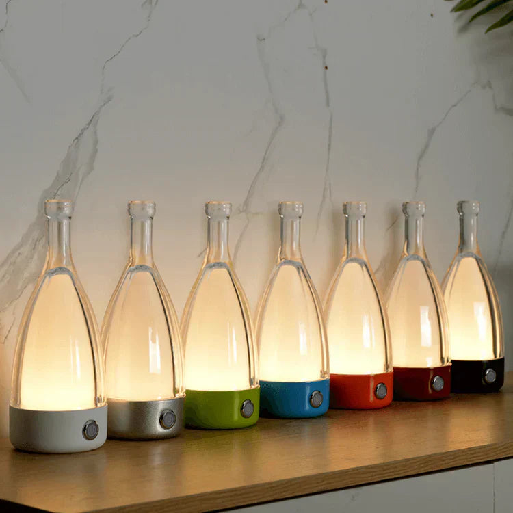 Skanto | Skap en atmosfære med en flaskeformet LED-lampe
