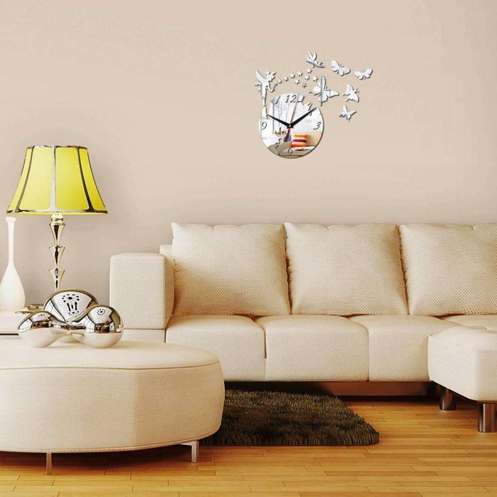 Norvo | 3D Akryll klokke - Gjør veggen din mer vakker!