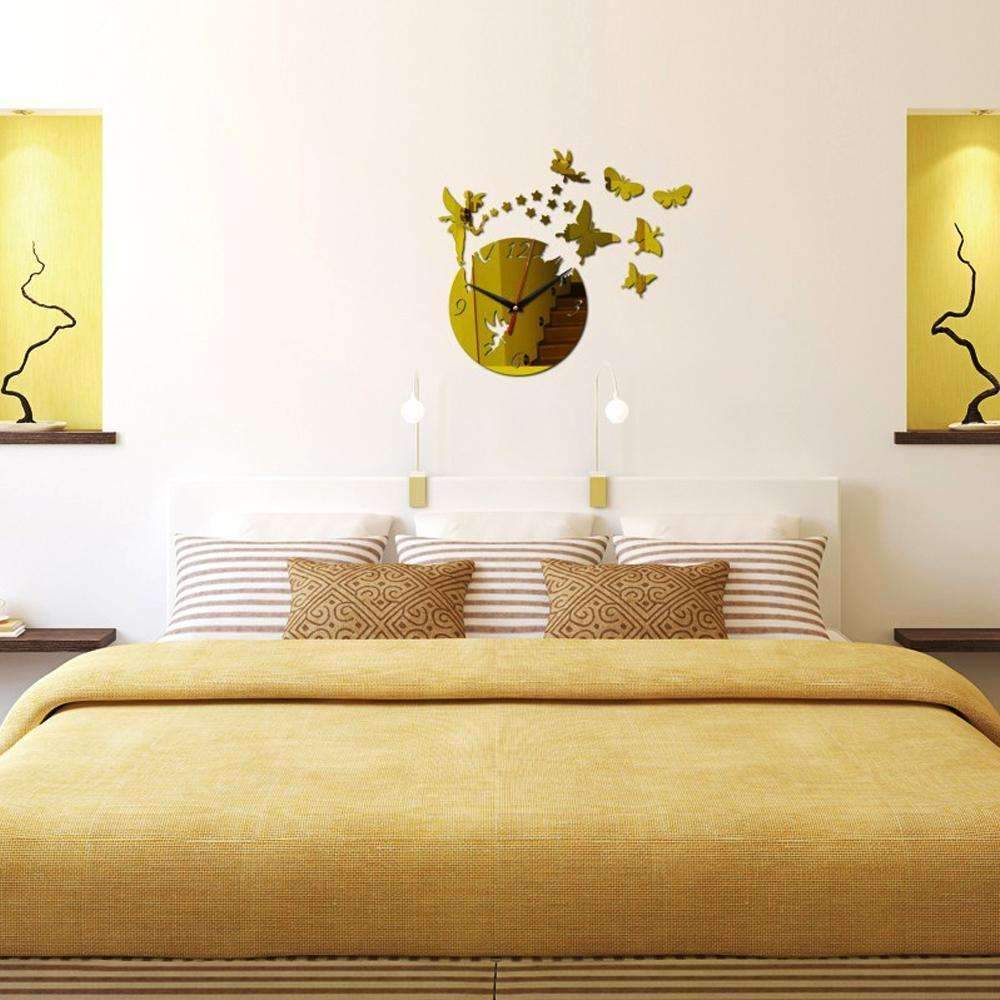 Norvo | 3D Akryll klokke - Gjør veggen din mer vakker!