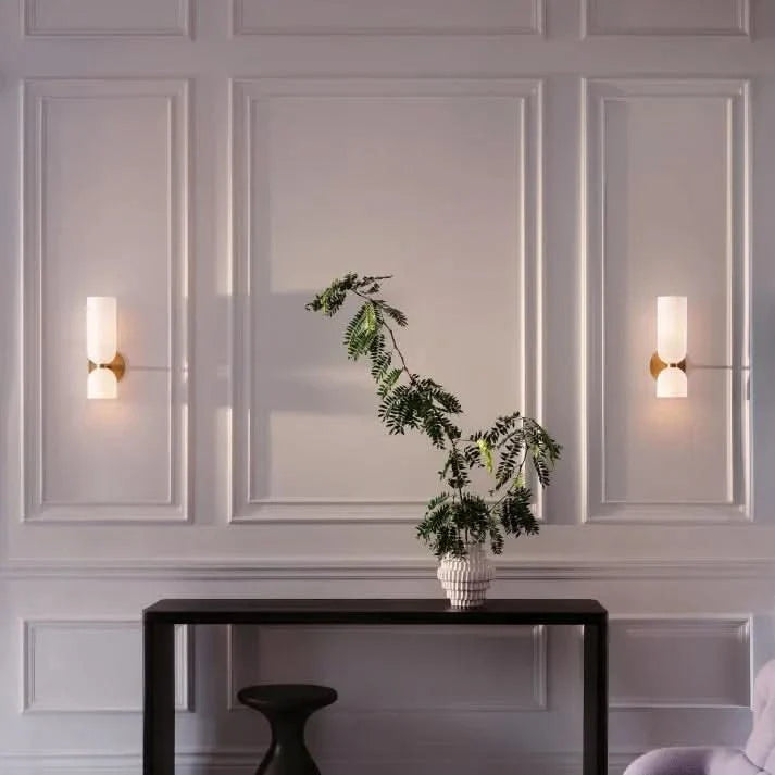 Skanto | Moderne Dobbel Glassvegglys