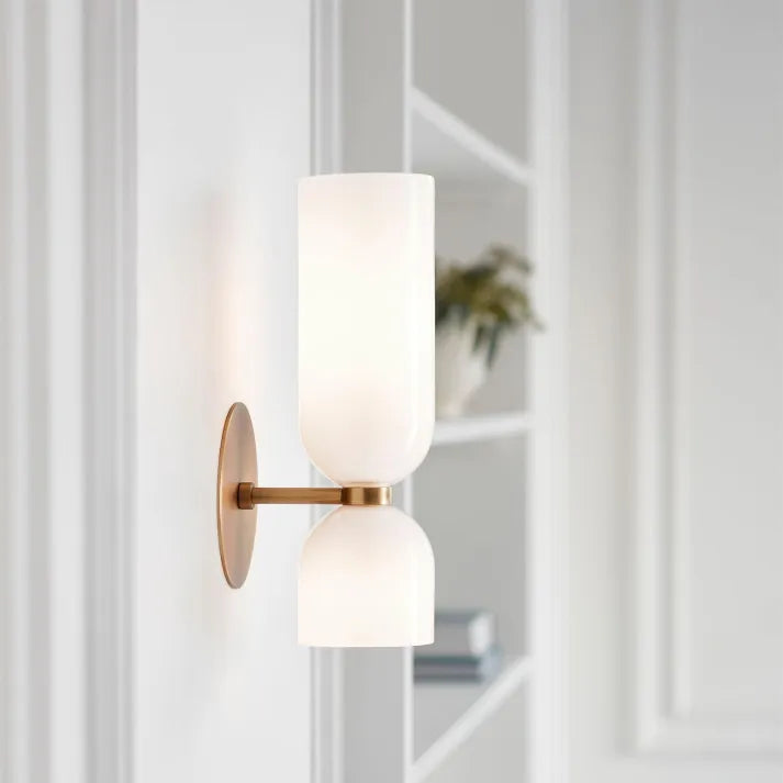 Skanto | Vegglampe med dobbeltlag for fantastisk belysning