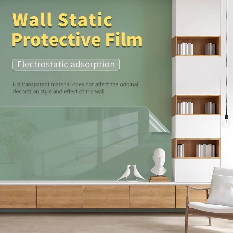 Norvo | WALLSHIELD FILM – Transparent veggbeskyttelsesfilm med elektrostatisk adhesjon