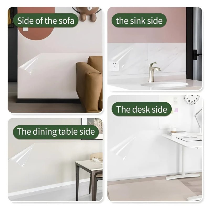 Norvo | WALLSHIELD FILM – Transparent veggbeskyttelsesfilm med elektrostatisk adhesjon