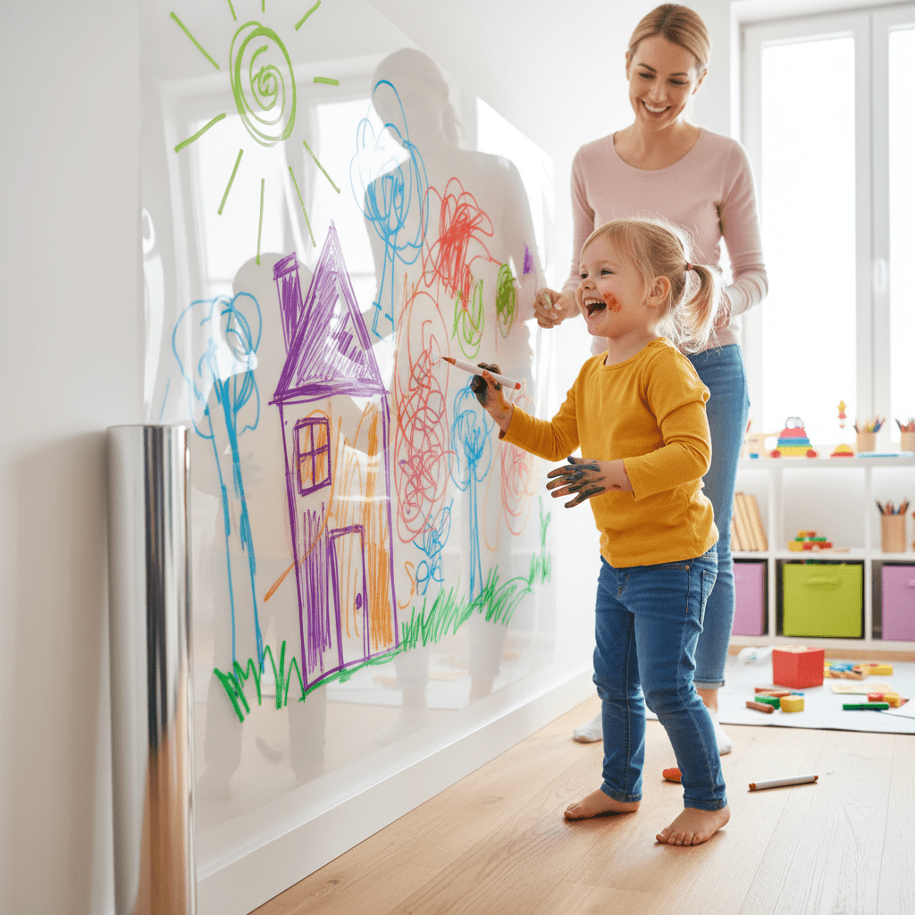 Norvo | WALLSHIELD FILM – Transparent veggbeskyttelsesfilm med elektrostatisk adhesjon