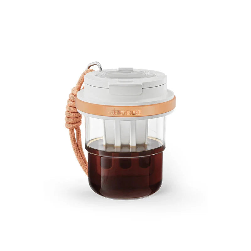 Vanntett iskjølt bærbar kaffekopp reise is-kaffekopp | Skanto