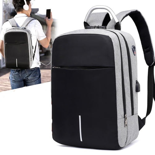 Vanntett anti-tyveri ryggsekk med USB-ladeport – SafeCarry | Skanto