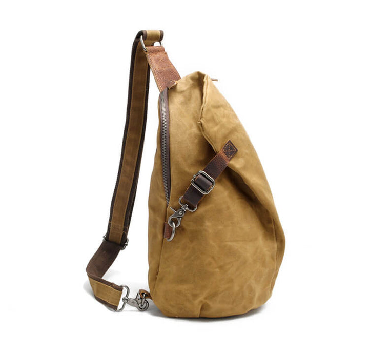 Vanntett lerrets crossover bag med tyverisikre lommer – MultiWear | Skanto