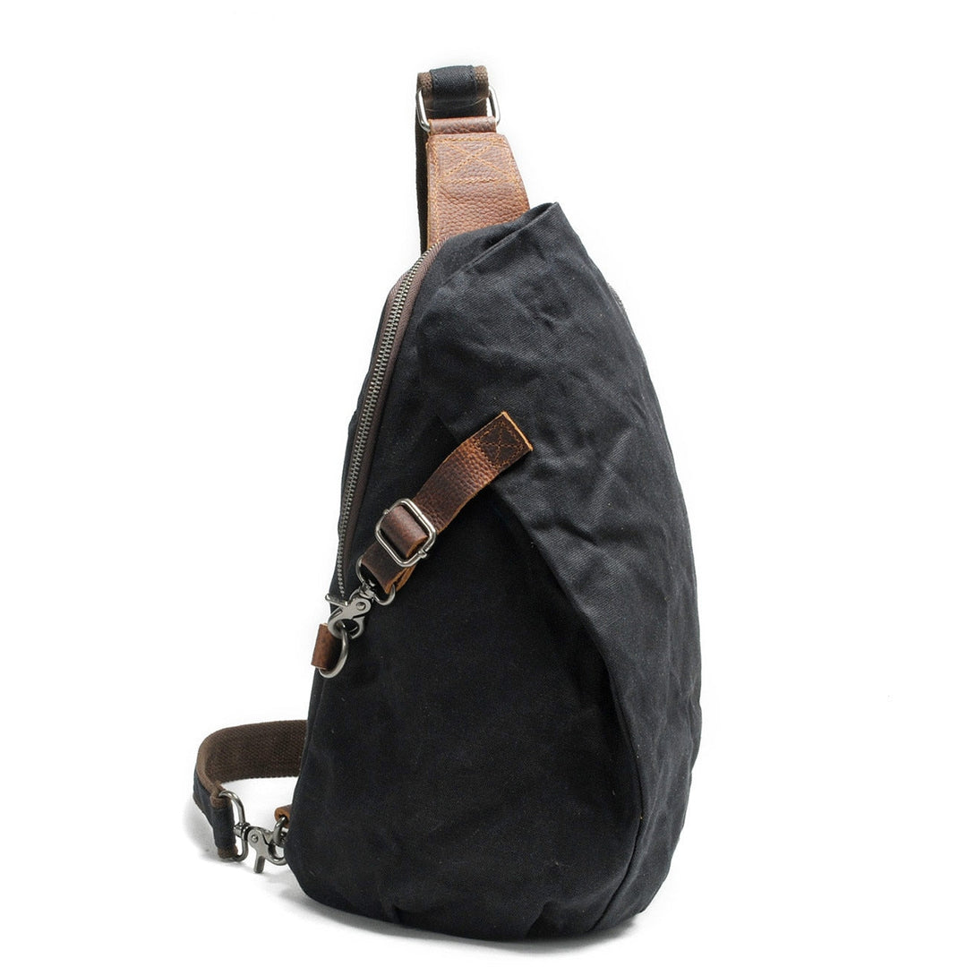 Vanntett lerrets crossover bag med tyverisikre lommer – MultiWear | Skanto
