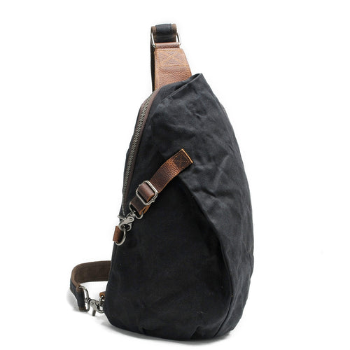 Vanntett lerrets crossover bag med tyverisikre lommer – MultiWear | Skanto